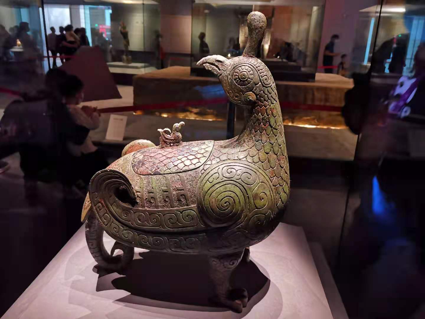 3山西博物院馆藏文物晋侯鸟尊。.jpg