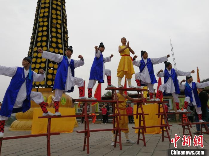 中国郑州国际少林武术节。(资料图) 刘鹏 摄