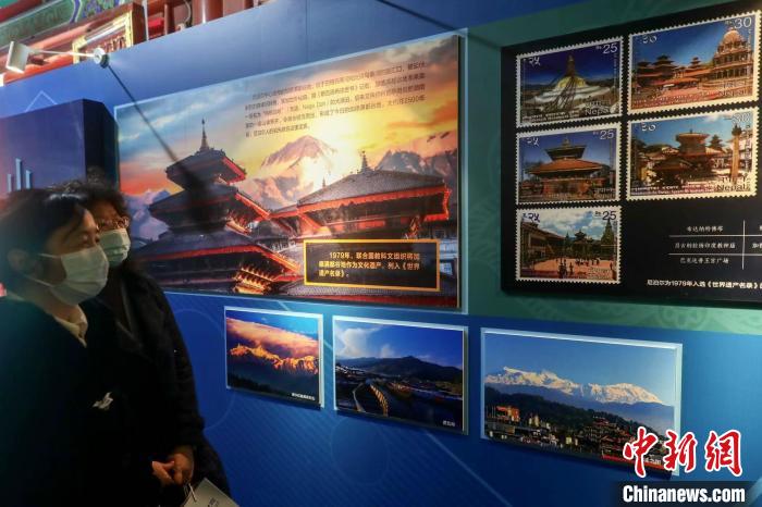 图为“2022北京白塔文化周”的展览。　<a target='_blank' href='/'>中新社</a> 易海菲 摄